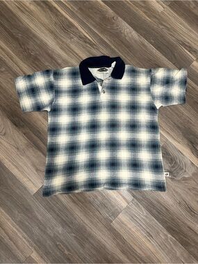 Vintage Bugle Boy Plaid Cotton Shirt
